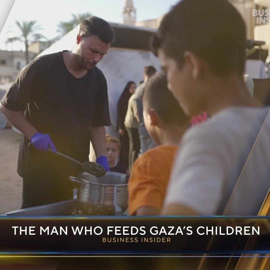 The Man Who Feeds Gaza's Children